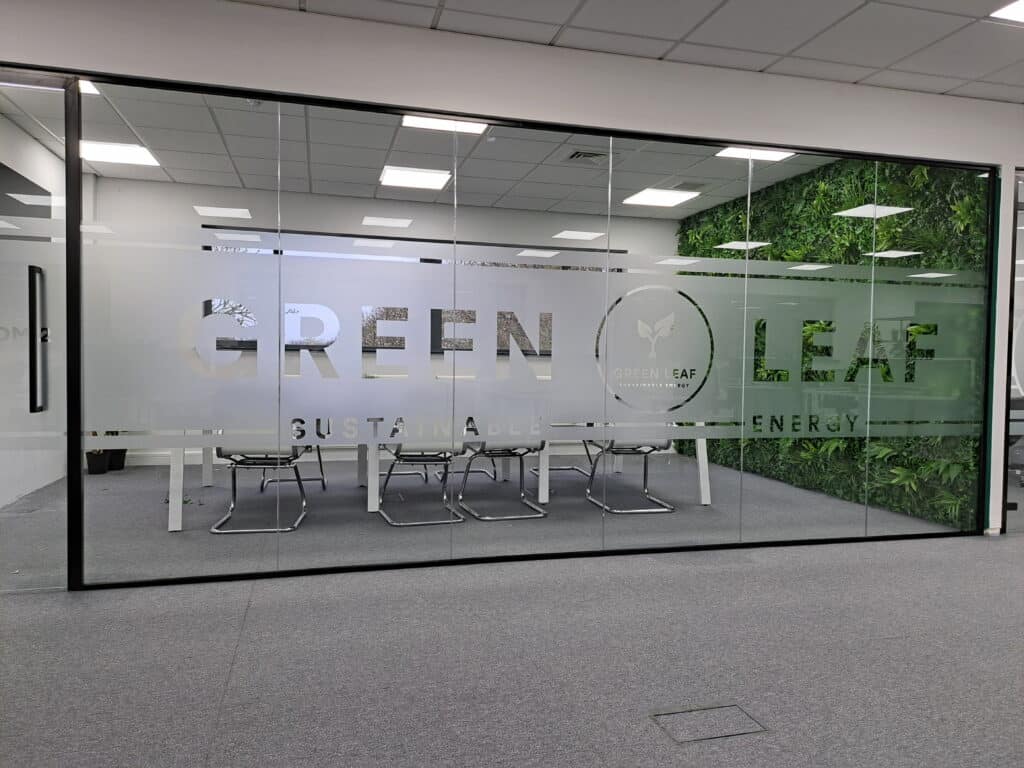 Acoustic Glass Partitions