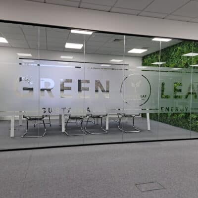Acoustic Glass Partitions