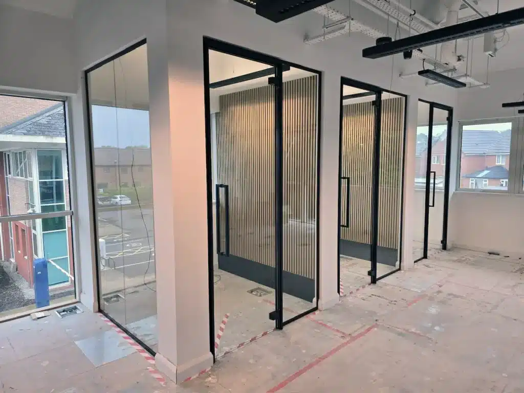 Acoustic Pods with Doors