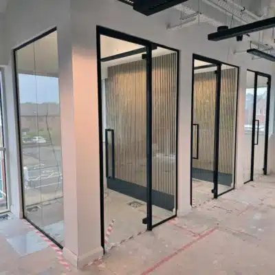 Acoustic Pods with Doors