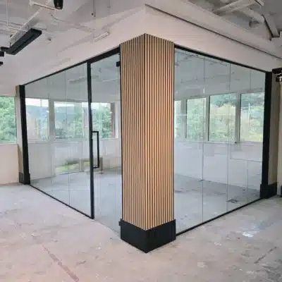 Large Meeting Room with Framed Glass Door