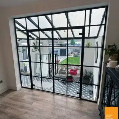 Aluminium Framed French Glass Doors