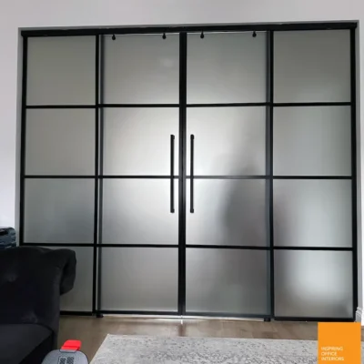 Glass Sliding Double Doors for Liviring Room