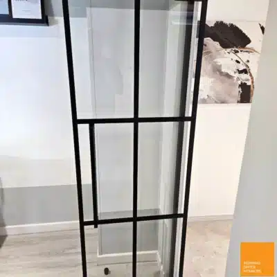 Farmeless Single Glass Door