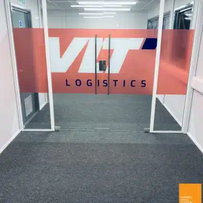 Glass Double Doors for VLT