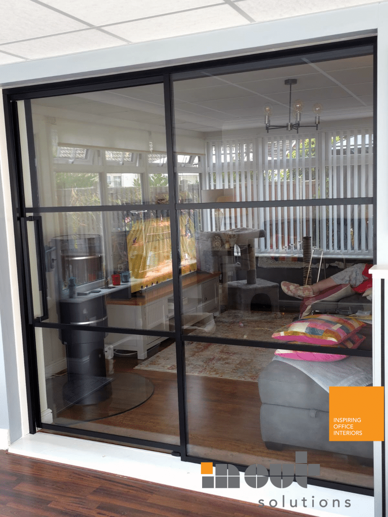 Slimline Internal Glass Doors Peterborough Cambridgeshire