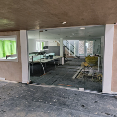 Frameless Glass Partition Guiseley Leeds