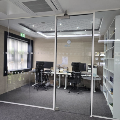 Glass Office Dividers in Sheffield
