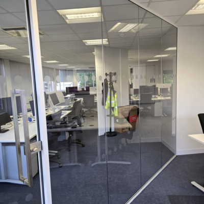 Glazed Office Divider London