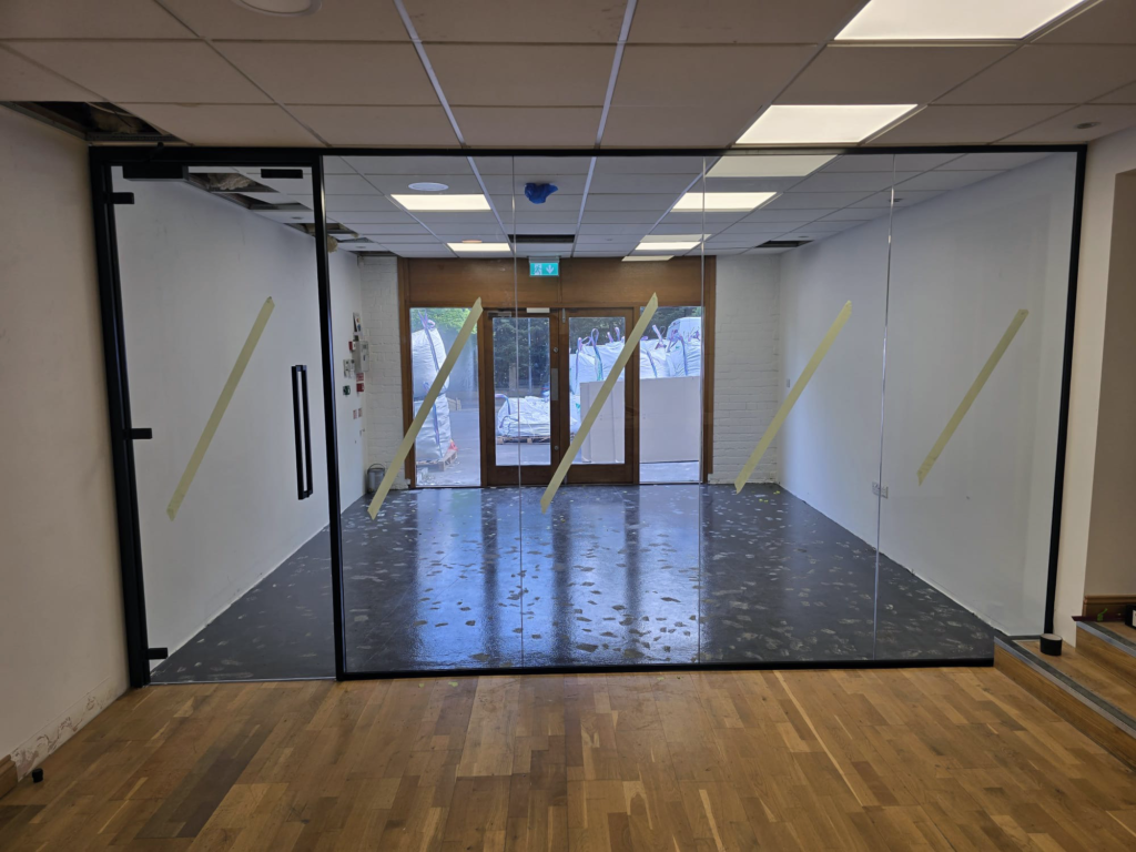 Glazed Office Divider Halifax