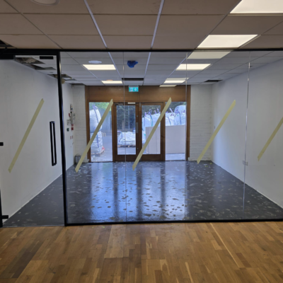 Glazed Office Divider Halifax