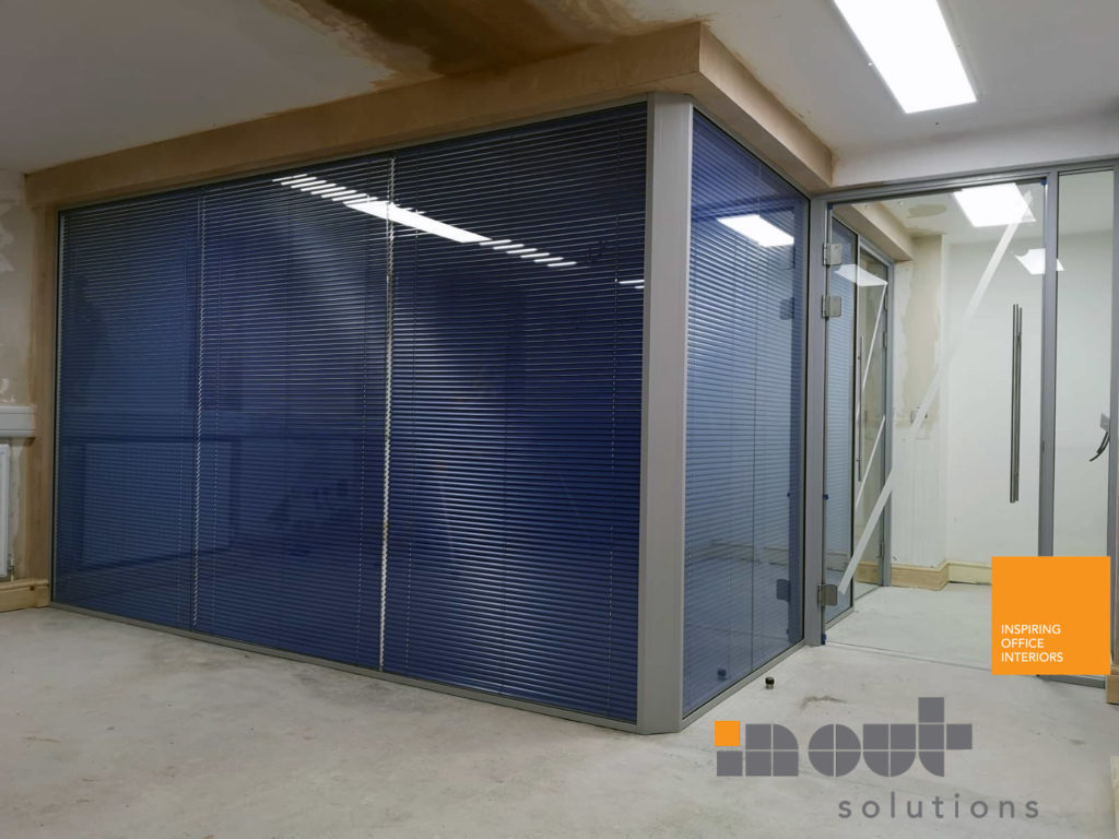 Double Glass Partition Leeds