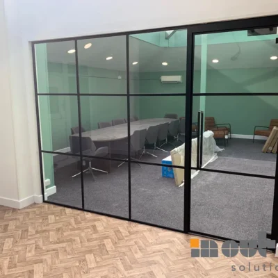 Glass Partition Meeting Room