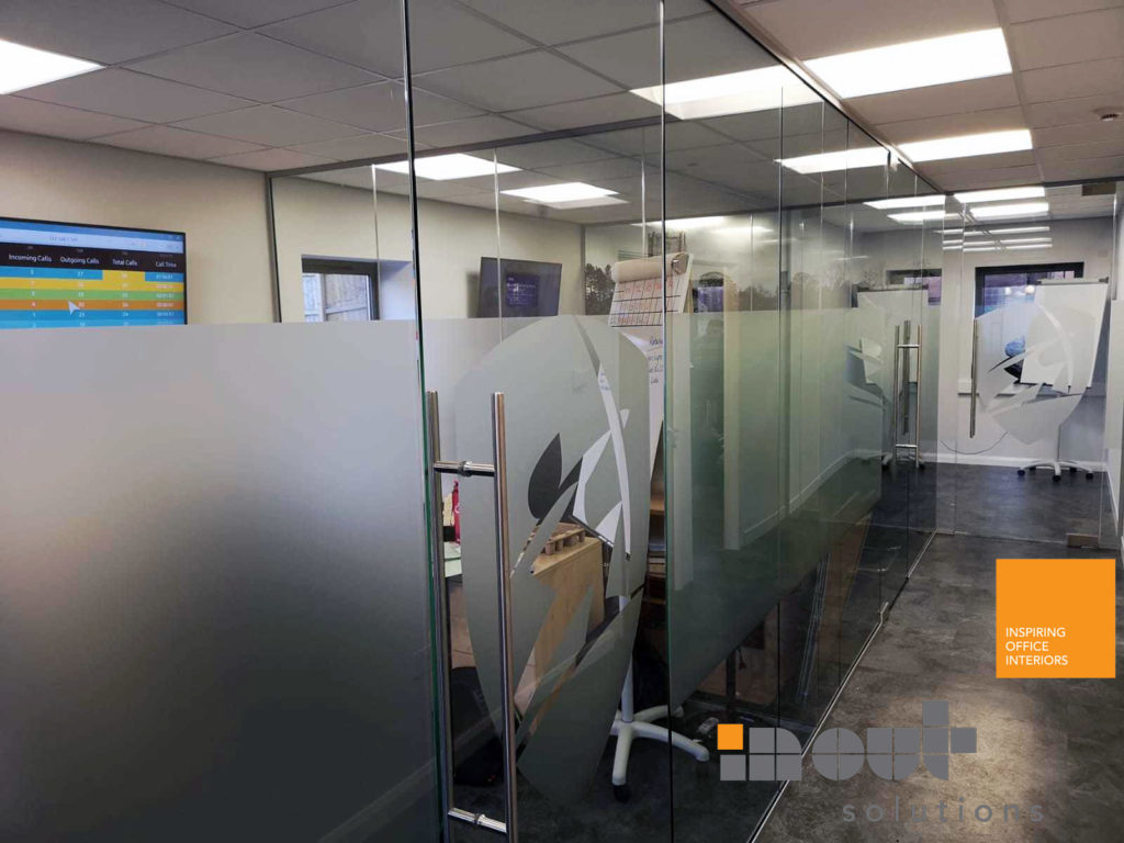 Single Glass Partition Ripon