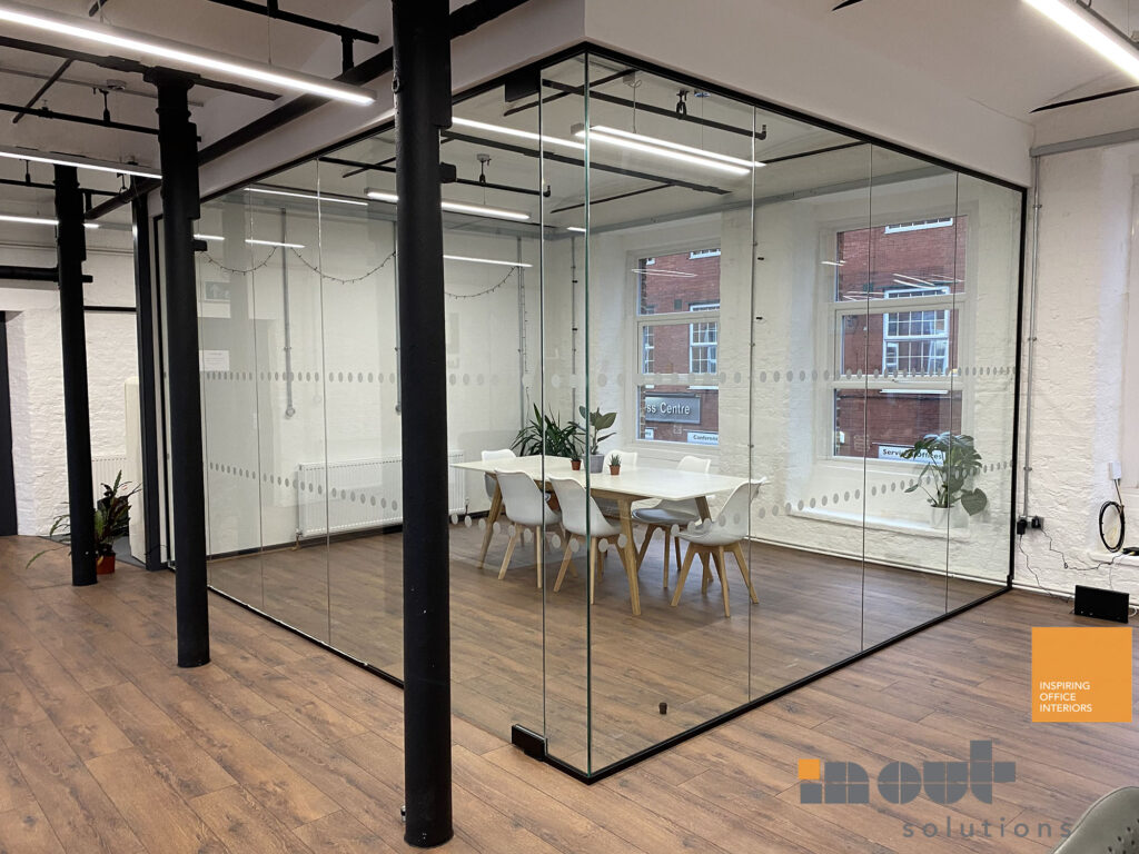 Glass Office Partition Glazed Walls Office Partitioning Leeds Yorkshire