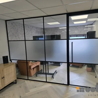 Banded Glazed Partitioning Salford