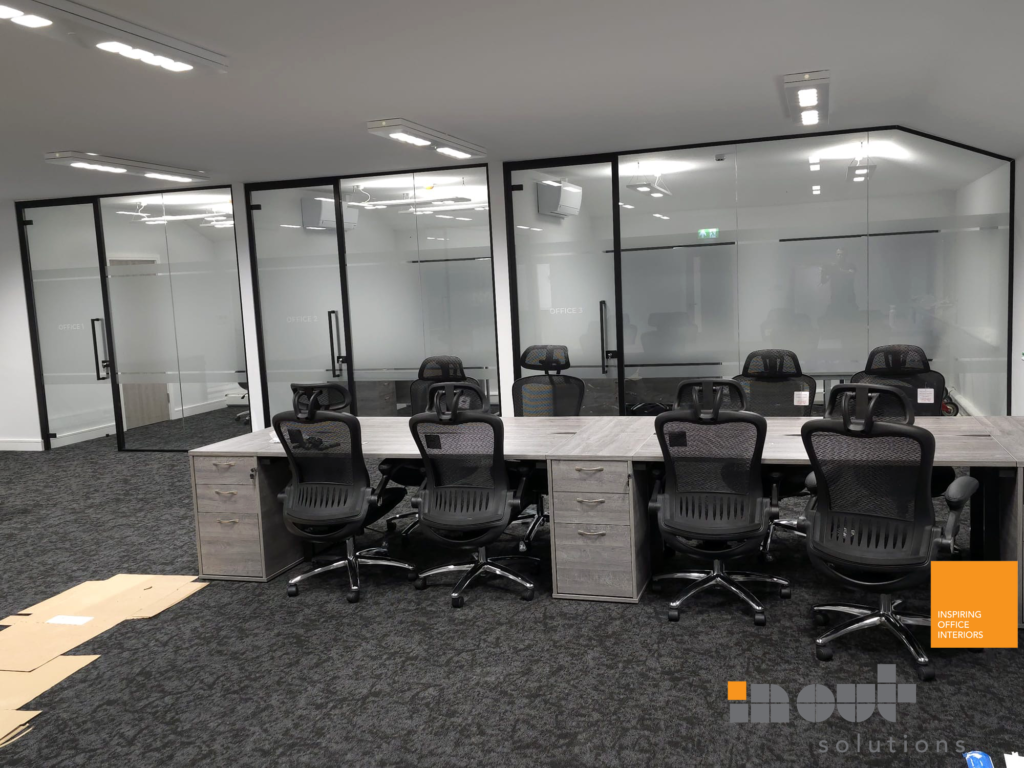 Glass Office Partitions Lancashire