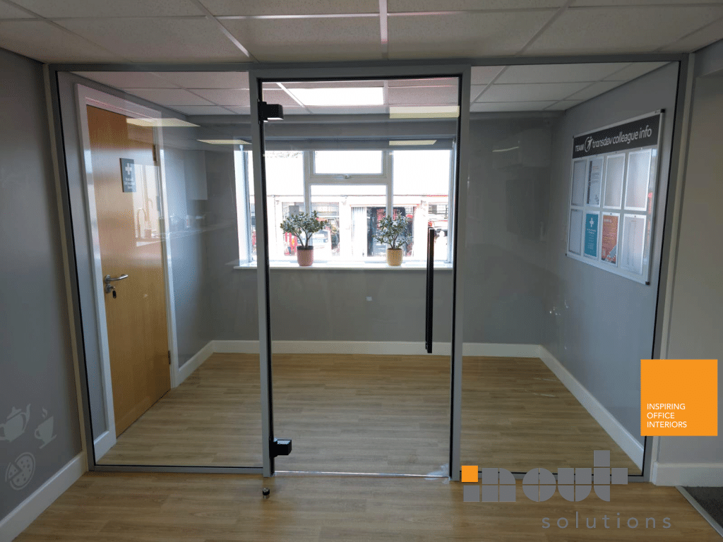 Glazed Office Walls Harrogate