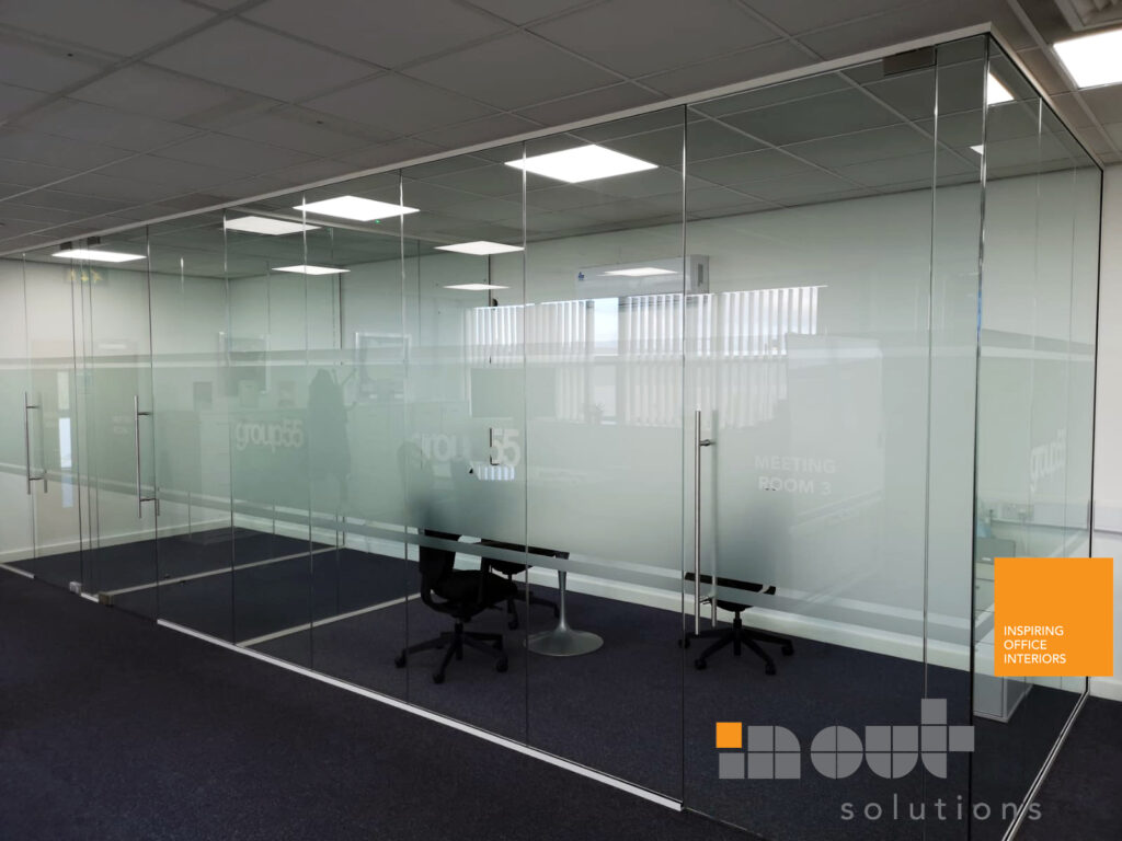 Glass Room Walls Dividers UK Interior Doors Home Installers Glazed Office Partitions Costs Installed Leeds Prices Yorkshire Noise Reducing Double Single Glazing -