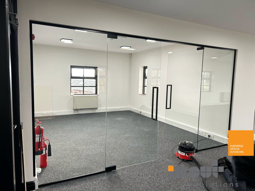 Internal Single Glass Partition Liverpool