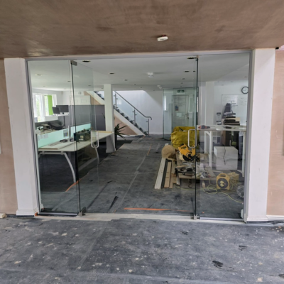 Frameless Glass Partition Guiseley Leeds