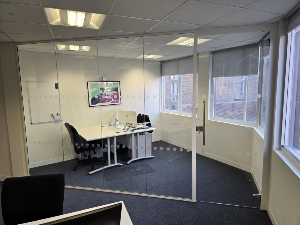 Glazed Office Divider London