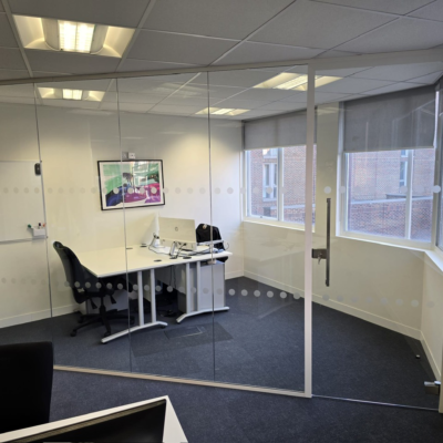 Glazed Office Divider London
