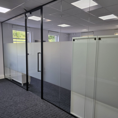Glass Office Divider Roundhay Leeds