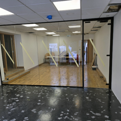 Glazed Office Divider Halifax