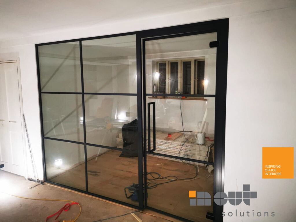 Glass Partition Walls Oxfordshire, Glass Room Dividers