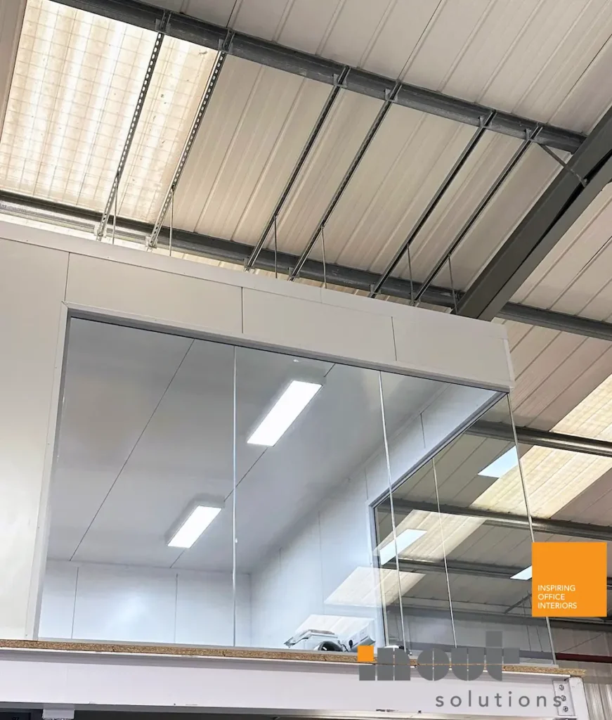 Aluminium Framed Glass Partition Wall