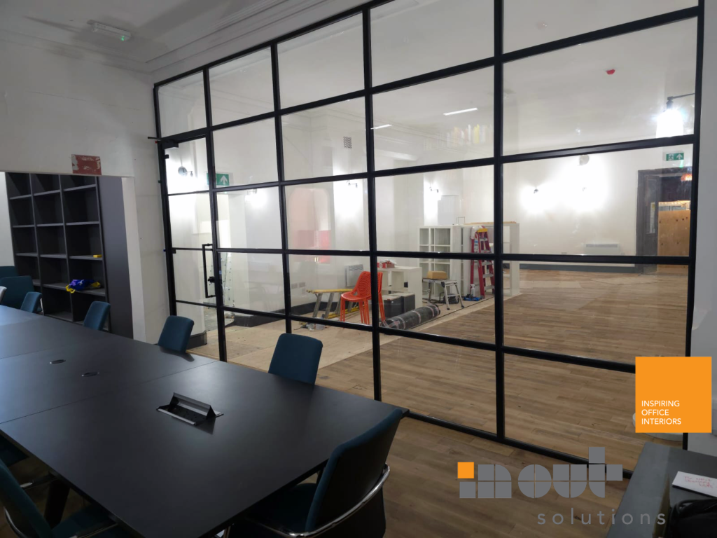 Glass Office Partitioning Leicester