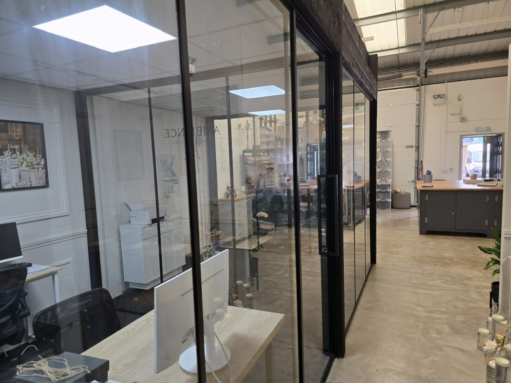 Glass Office Partitions Selby
