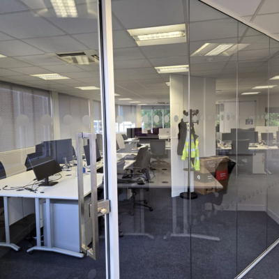 Glazed Office Divider London