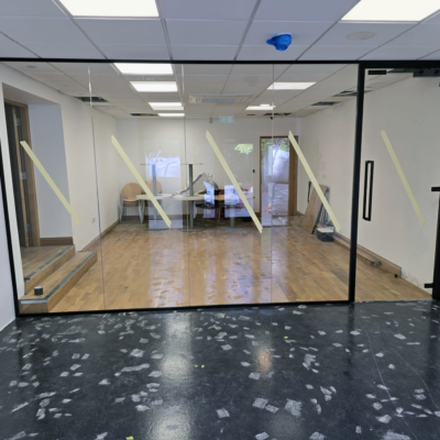 Glazed Office Divider Halifax