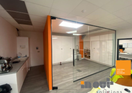 Glass Office Partitioning Hull