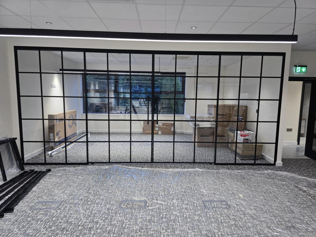 Glass Office Partitions Ascot
