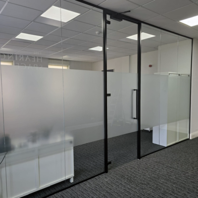 Glass Office Divider Roundhay Leeds