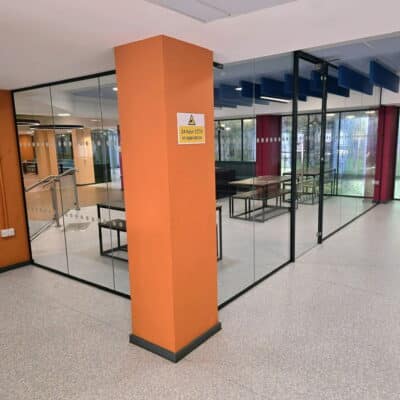 Office Partitons Walls Installed