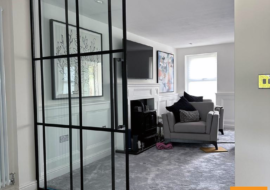 Interior Aluminium Glass Doors