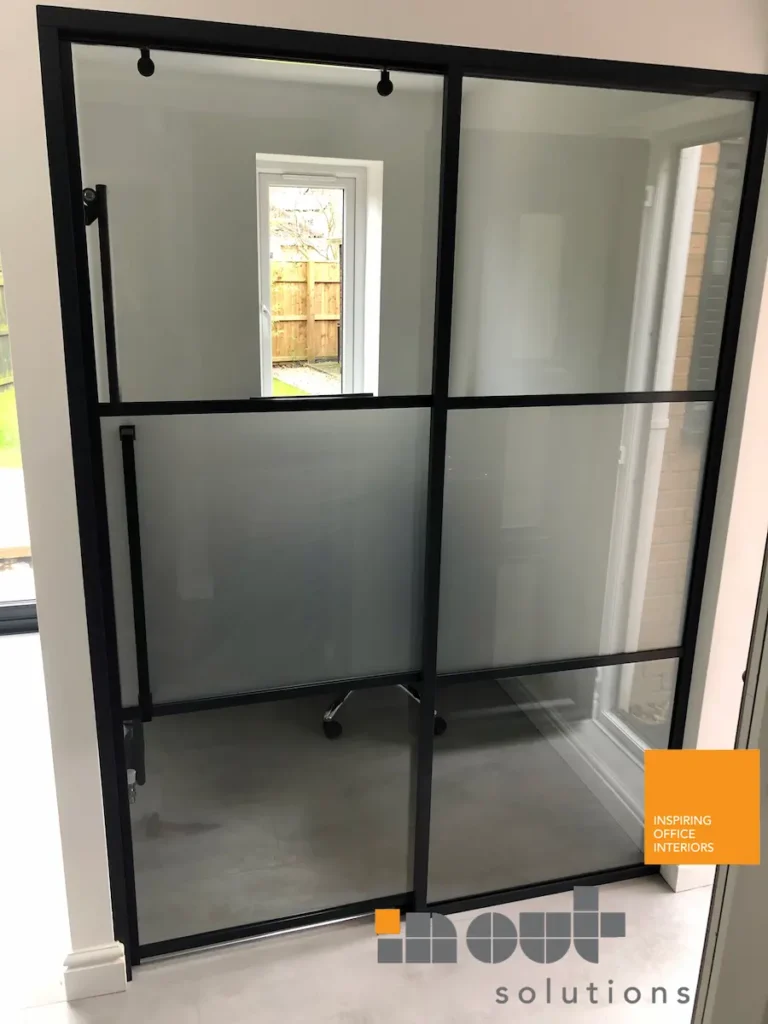 Sliding Door with Side Panel