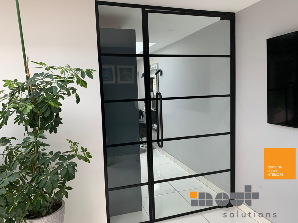 Black Framed Glass Door Walsall Aluminium Glass Doors Internal Glass Doors