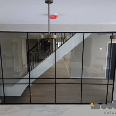 Glass Room Divider with no Door