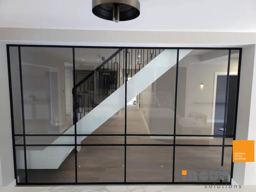 Bespoke Made Aluminium Glass Wall