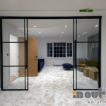 Internal Sliding Doors with Glass