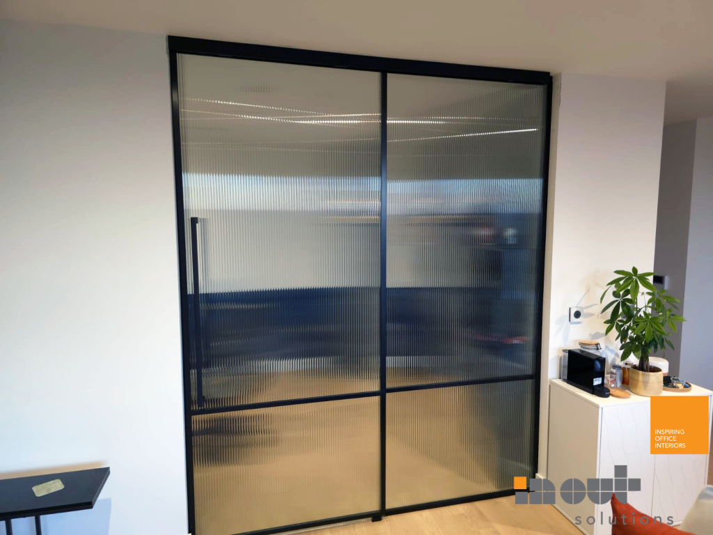 Black Framed Glass Doors London