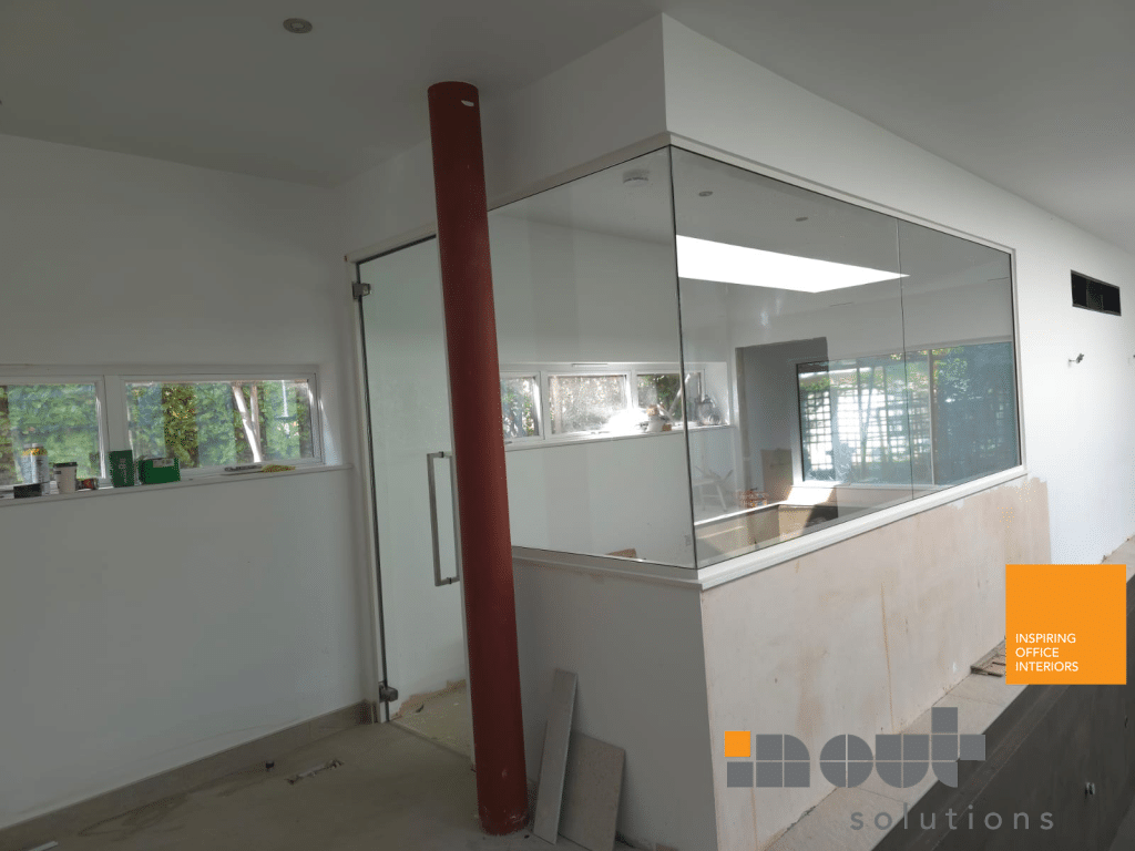 Internal Glass Room Divider London