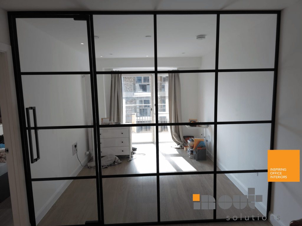 Internal Glass Room Divider London