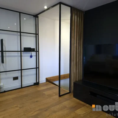 Crittall Style Glass Door for House