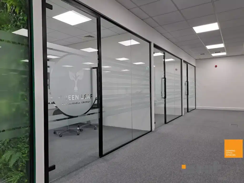 Glass Meeting Room with Design
